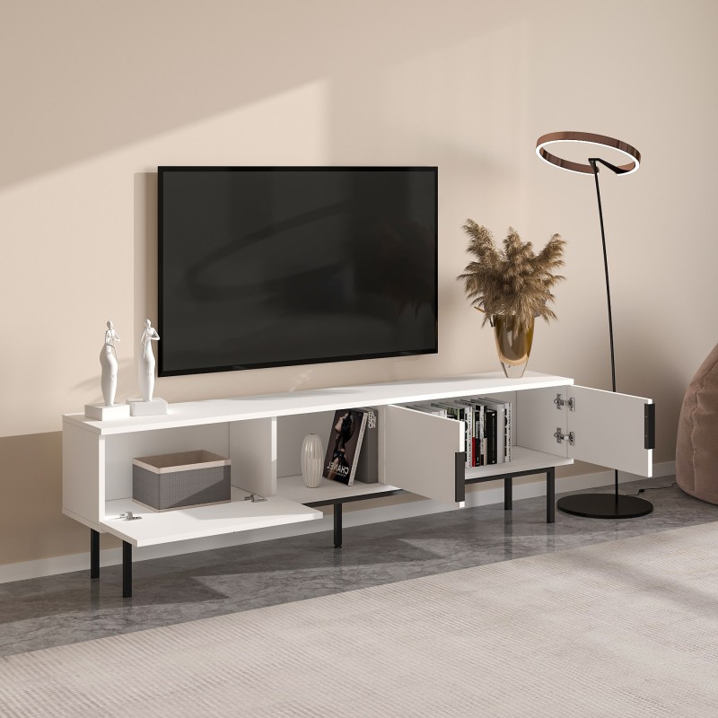 TV Stand Ramsey - White White