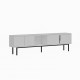 TV Stand Ramsey - White White TV Stand Ramsey - White White