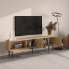 TV Stand Ramsey - Sapphire Oak Sapphire Oak