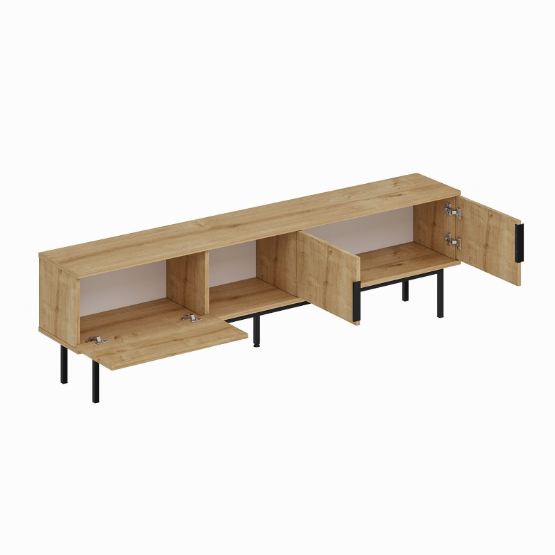 TV Stand Ramsey - Sapphire Oak Sapphire Oak
