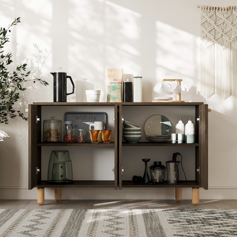 Console Venedik - Walnut Walnut