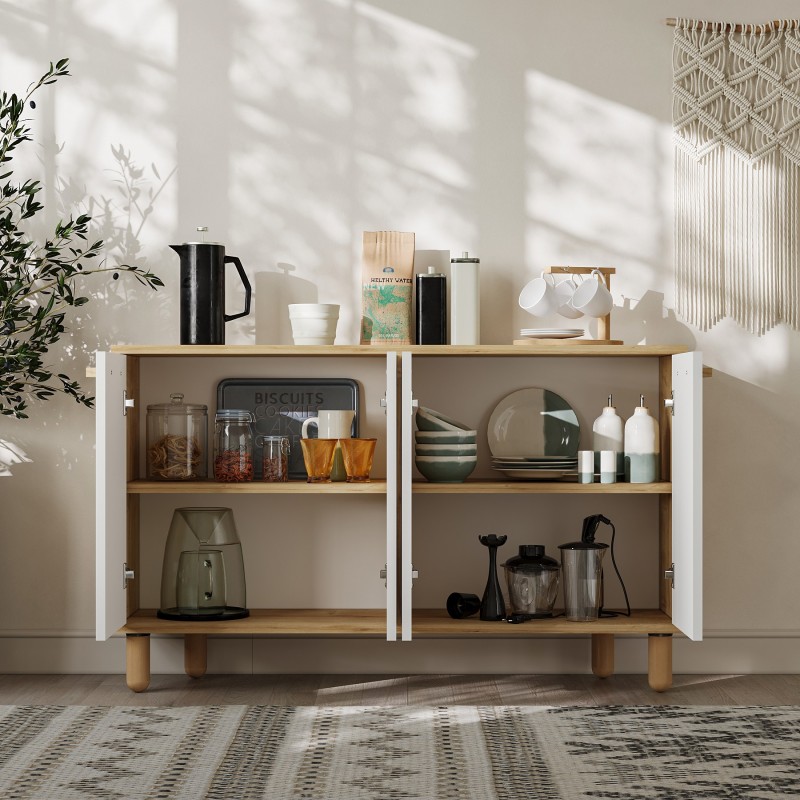 Console Venedik - Sapphire Oak, White Sapphire Oak
White