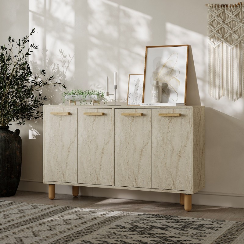 Console Venedik - Traverten Traverten