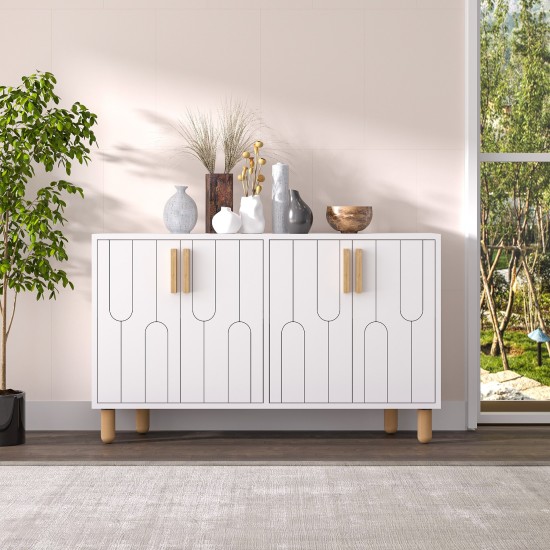 Console Vincent - White White