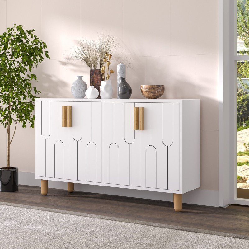 Console Vincent - White White