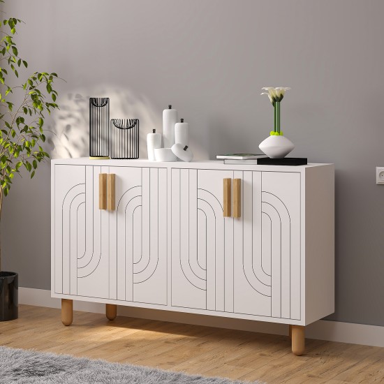 Console Rodney - White White Console Rodney - White White