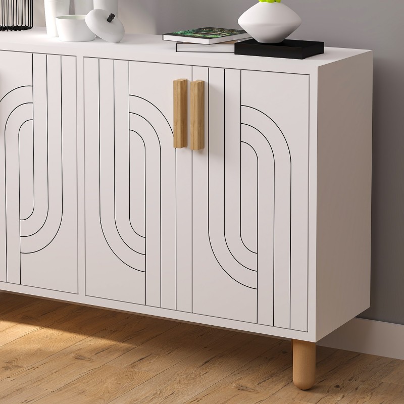 Console Rodney - White White