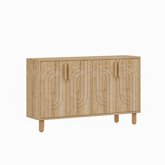 Console Rodney - Saphire Oak Saphire Oak Console Rodney - Saphire Oak Saphire Oak