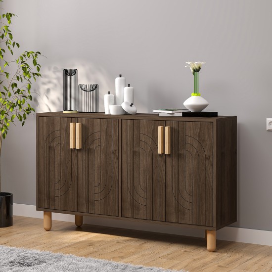 Console Rodney - Walnut Walnut