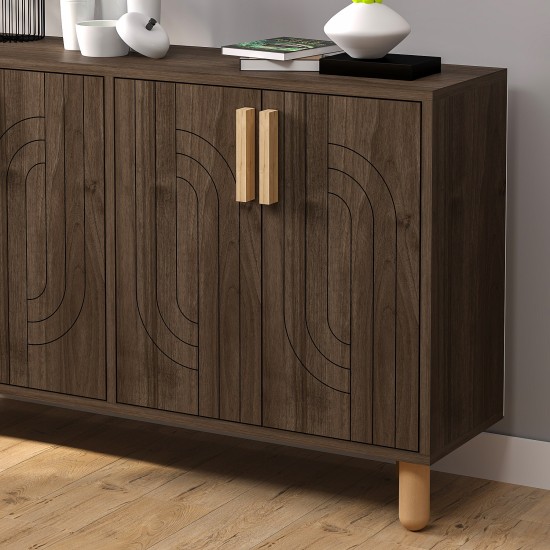 Console Rodney - Walnut Walnut