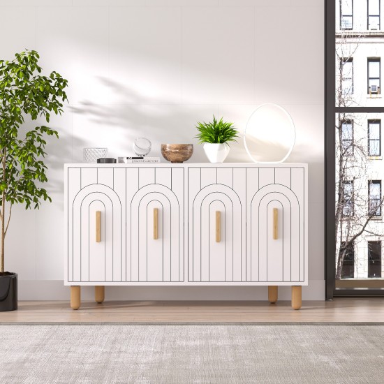 Console Tiger - White White Console Tiger - White White