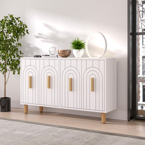 Console Tiger - White White Console Tiger - White White