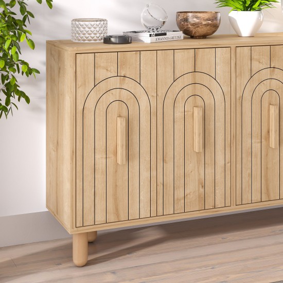 Console Tiger - Saphire Oak Saphire Oak