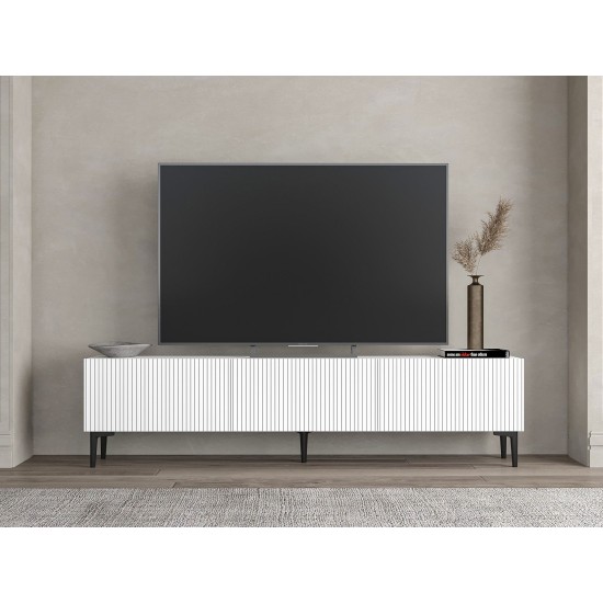 TV Stand Oscar - White White TV Stand Oscar - White White