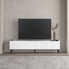 TV Stand Oscar - White White
