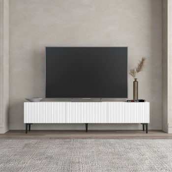 TV Stand Oscar - White White