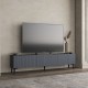 TV Stand Oscar - Anthracite Anthracite TV Stand Oscar - Anthracite Anthracite
