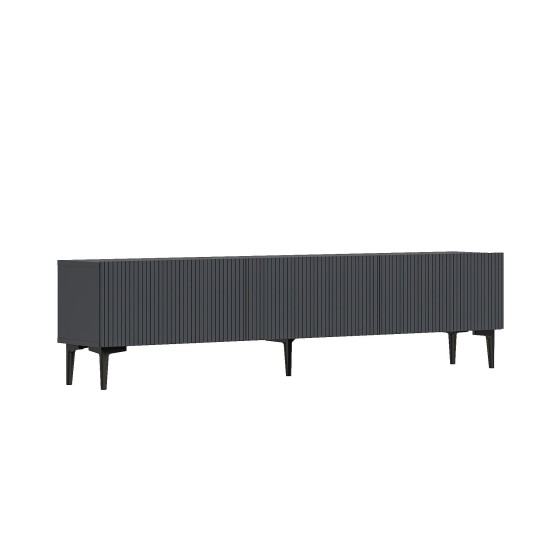 TV Stand Oscar - Anthracite Anthracite TV Stand Oscar - Anthracite Anthracite