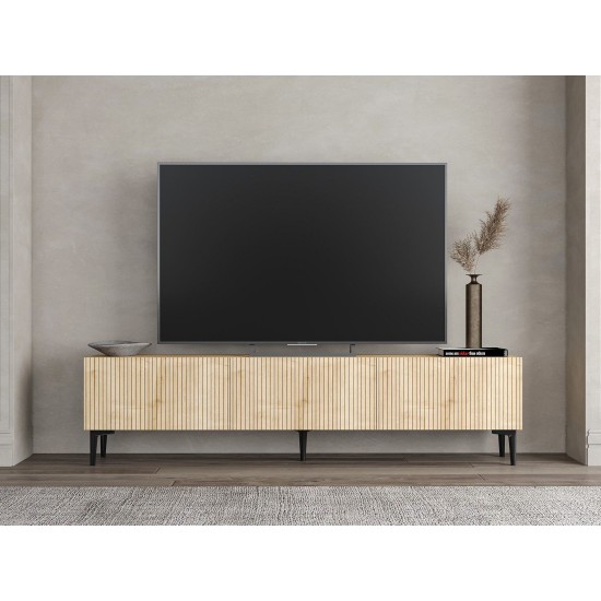 TV Stand Oscar - Sapphire Oak Sapphire Oak TV Stand Oscar - Sapphire Oak Sapphire Oak