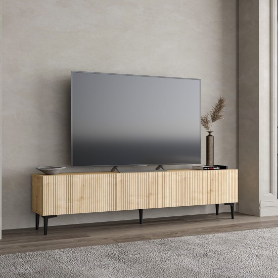 TV Stand Oscar - Sapphire Oak Sapphire Oak TV Stand Oscar - Sapphire Oak Sapphire Oak