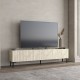 TV Stand Oscar - Travertine Travertine TV Stand Oscar - Travertine Travertine