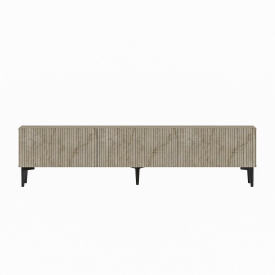TV Stand Oscar - Travertine Travertine TV Stand Oscar - Travertine Travertine