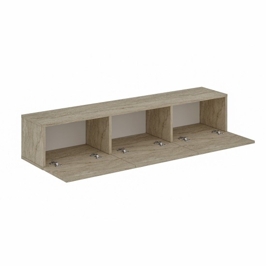 TV Stand Oscar - Travertine Travertine TV Stand Oscar - Travertine Travertine