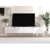 TV Stand Parla - White White