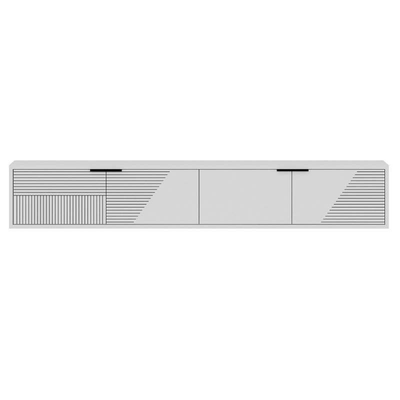 TV Stand Parla - White White