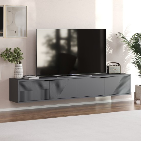 TV Stand Parla - Anthracite Anthracite TV Stand Parla - Anthracite Anthracite