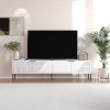 TV Stand Dore - White White