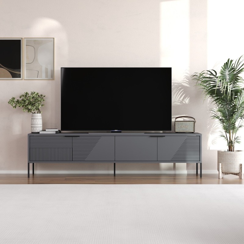 TV Stand Dore - Anthracite Anthracite