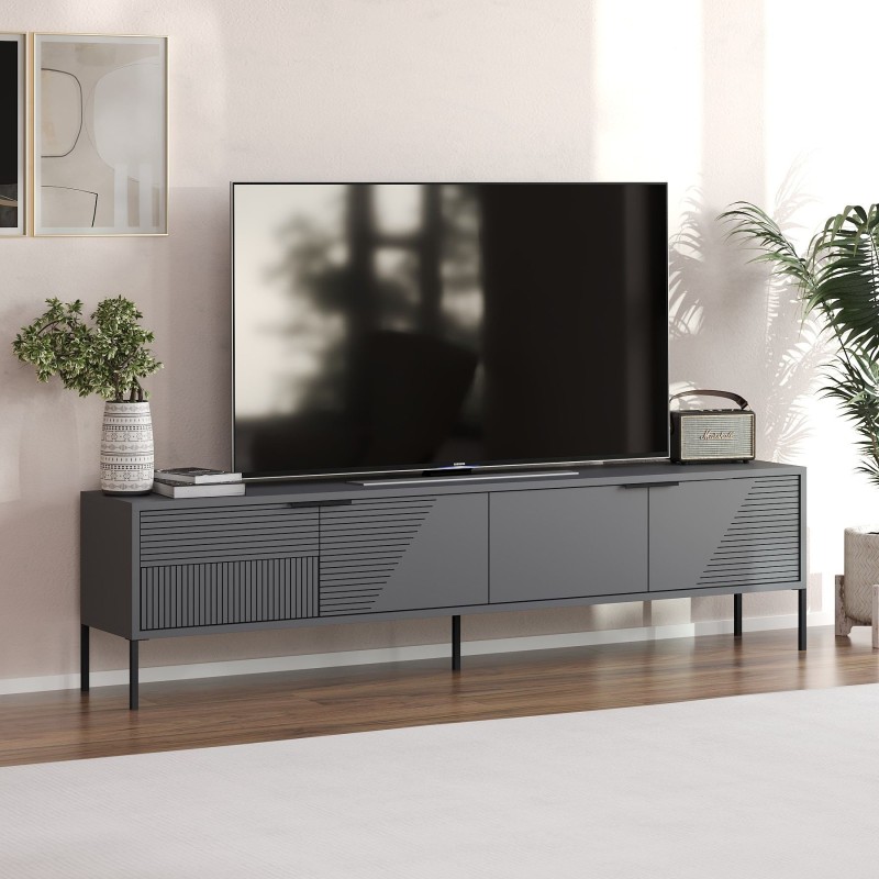 TV Stand Dore - Anthracite Anthracite