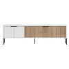 TV Stand Noah - White, Rattan White
Rattan
