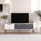 TV Stand Noah - White, Anthracite White
Anthracite TV Stand Noah - White, Anthracite White
Anthracite