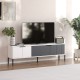 TV Stand Noah - White, Anthracite White
Anthracite TV Stand Noah - White, Anthracite White
Anthracite