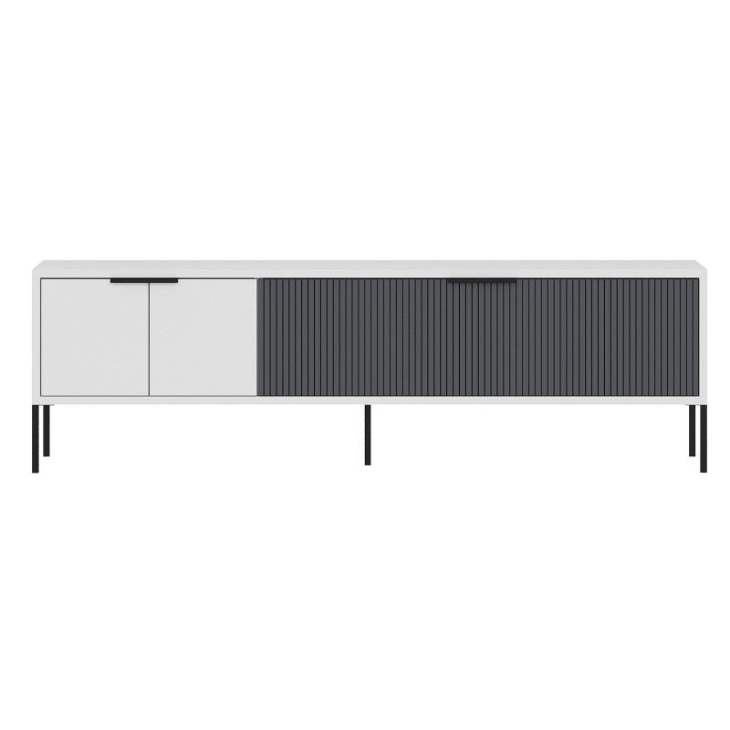 TV Stand Noah - White, Anthracite White
Anthracite