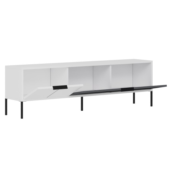 TV Stand Noah - White, Anthracite White
Anthracite TV Stand Noah - White, Anthracite White
Anthracite