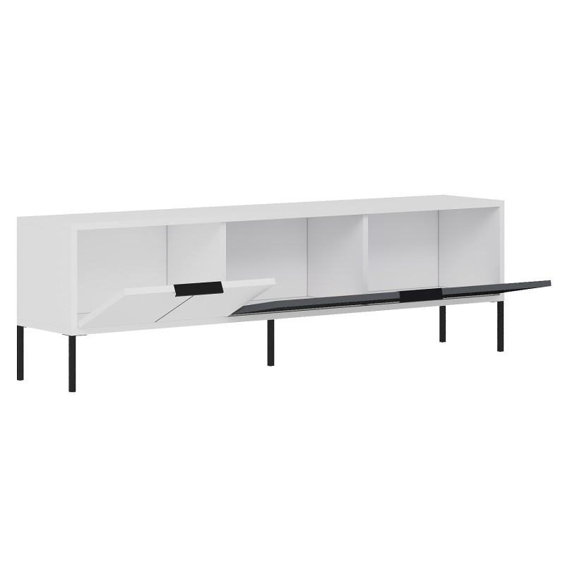 TV Stand Noah - White, Anthracite White
Anthracite