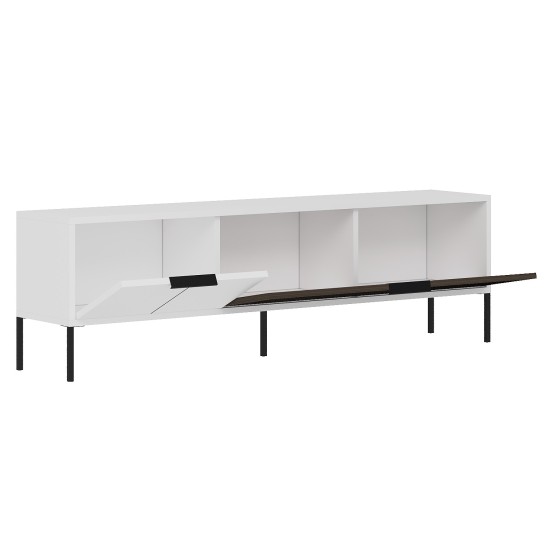 TV Stand Noah - White, Walnut White
Walnut TV Stand Noah - White, Walnut White
Walnut
