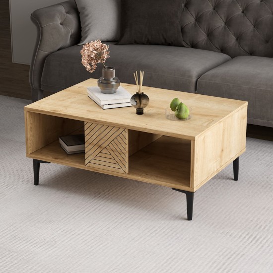 Coffee Table Felix - Sapphire Oak Sapphire Oak Coffee Table Felix - Sapphire Oak Sapphire Oak