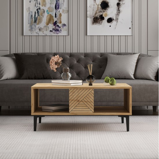 Coffee Table Felix - Sapphire Oak Sapphire Oak Coffee Table Felix - Sapphire Oak Sapphire Oak