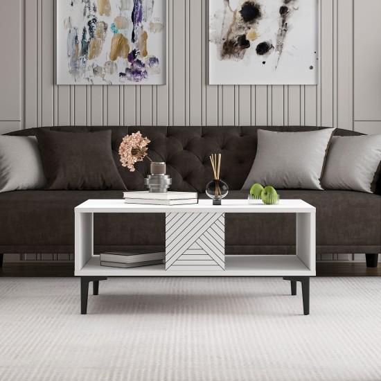 Coffee Table Felix - White White Coffee Table Felix - White White
