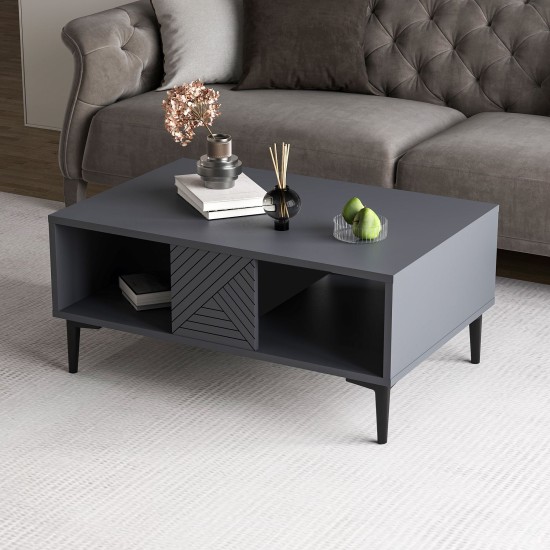 Coffee Table Felix - Anthracite Anthracite Coffee Table Felix - Anthracite Anthracite