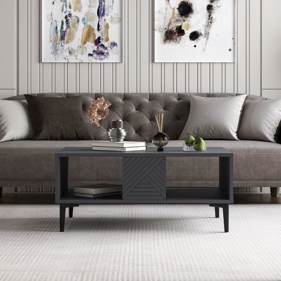 Coffee Table Felix - Anthracite Anthracite Coffee Table Felix - Anthracite Anthracite