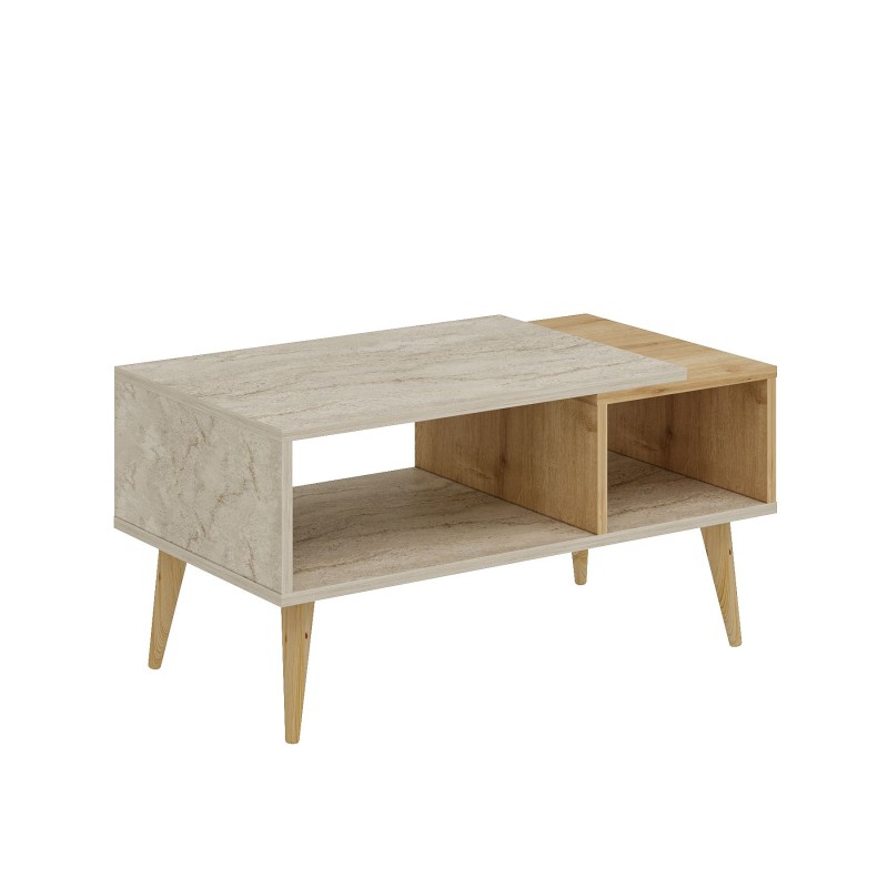 Coffee Table Austin - Travetine, Sapphire Oak Travertine
Sapphire Oak