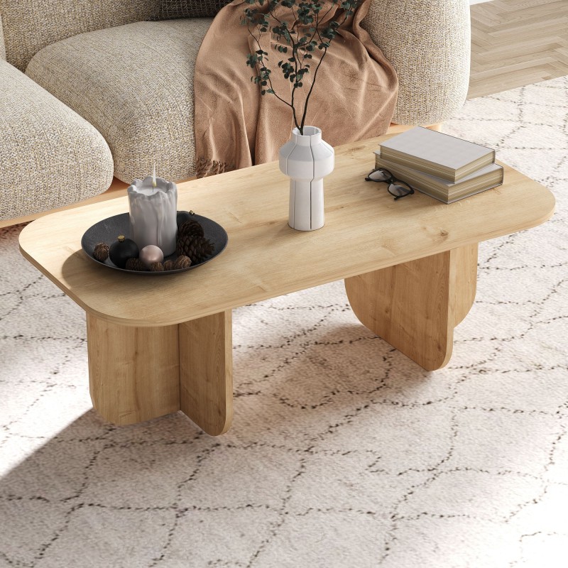 Coffee Table Becaj - Sapphire Oak Sapphire Oak