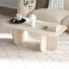 Coffee Table Becaj - Travertine Travertine