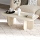Coffee Table Becaj - Travertine Travertine Coffee Table Becaj - Travertine Travertine