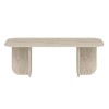 Coffee Table Becaj - Travertine Travertine